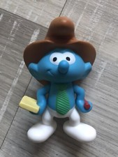 FIGURINE SCHTROUMPF SMURF MAC DONALD 2018 Mac Do Donald's Reporteur