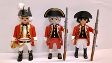 3x PLAYMOBIL GARDE SOLDATS