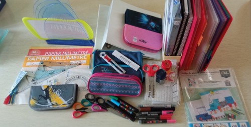 Lot fournitures feutres - lot, :feutres