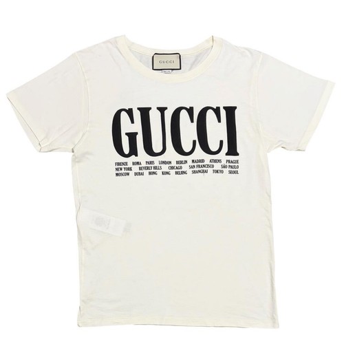 Shirt blanc avec logo - t-shirt,