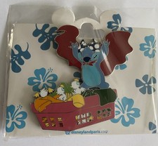 Pin’s Broche Stitch Panier OE Disneyland Paris Disney