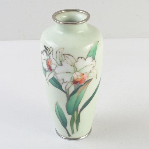 Ancien vase fleurs japonais - fleurs,