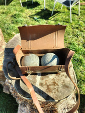 Ancienne paire de boules Lyonnaise Avec Sacoche De Transport Vintage, Toudeco ?
