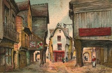 CPSM PF 35 - VITRE (I. et V.) - La Rue Poterie par Barday