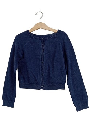 Jacadi gilet fille bleu coton - bleu,