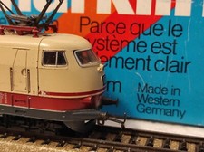 TRAIN HO LOCOMOTIVE ÉLECTRIQUE ANCIEN MODELE METAL MÄRKLIN 3054 BR 103 TEE BO ?
