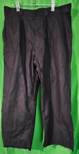 Pantalon travail noir cheminot french moleskine railway pant vintage