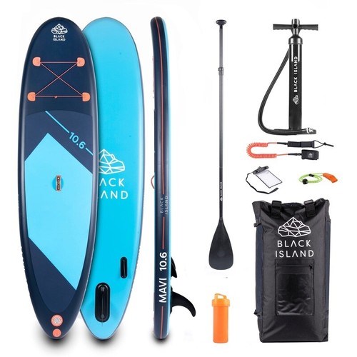 Black island mavi planche sup - black,