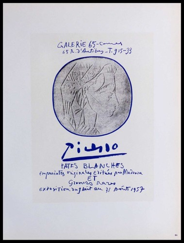 Pablo picasso galerie 65 - pablo, :