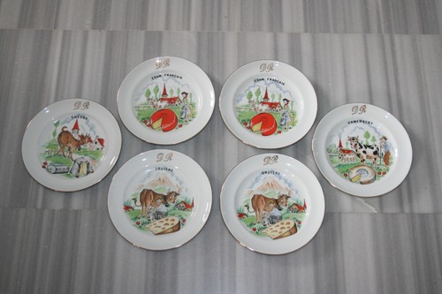 Lot assiettes à - lot, 6