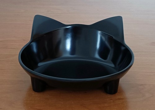 Gamelle tete chat noir - tete,