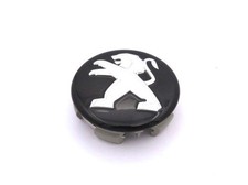 Neuf D'Origine Peugeot Noir Capuchon Centre Logo Moyeu Roue 108 208 308 508 RCZ