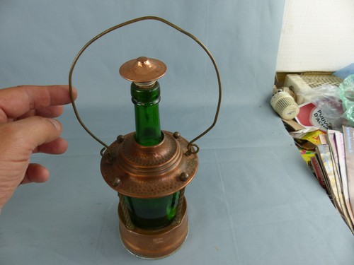 Ancienne bouteille musicale - ,