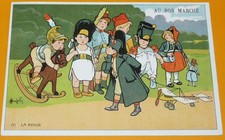 CHROMO 1911 AU BON MARCHE