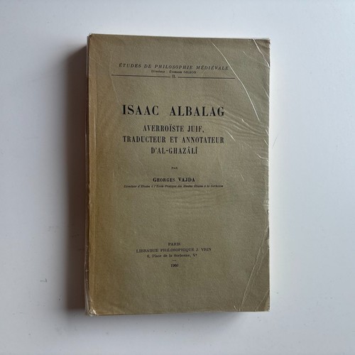 Isaac albalag averroïste - albalag,,