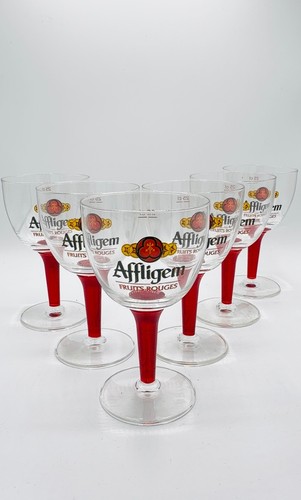 Verres biere affligem rouge - 6,