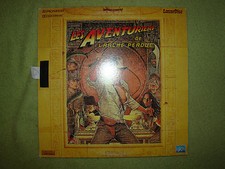 LASERDISC - LASER DISC - LASER DISQUE - LD - INDIANA JONES LES AVENTURIERS