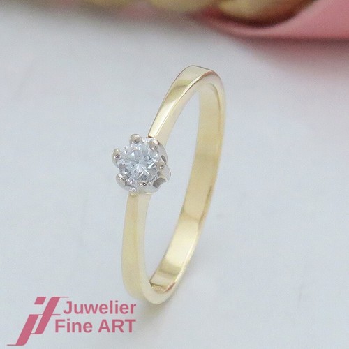 Bague solitaire 1 brillant - solitaire,