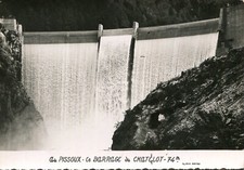 SUISSE LES PLANCHETTES près Villers le Lac Au Pissous Le Barrage du Chatelot