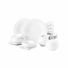 Seltmann Weiden Trio Service à Thé 20pcs Service à Thé Porcelaine Blanc 400ml