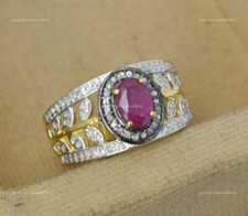 Pierre Précieuse Rubis Bague