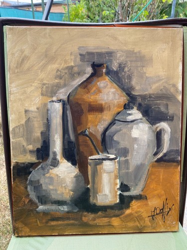 Nature morte aux - morte, vases