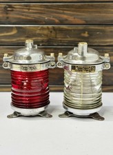 Ancienne lampe électrique en aluminium CCCP de la poste marine soviétique - l...