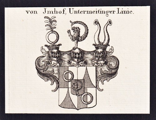 Imhof untermeiting blason - imhof,