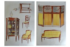 Estampe originale salon - 2,