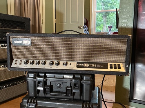 Sunn 1200s amp head 120 - amp,