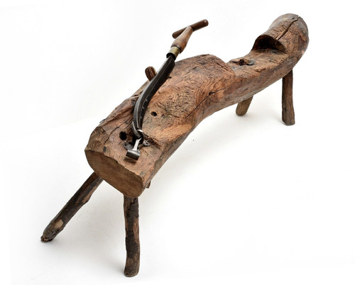 Ancien banc sabotier son - banc,