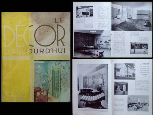 Decor aujourd hui - decor, 1935