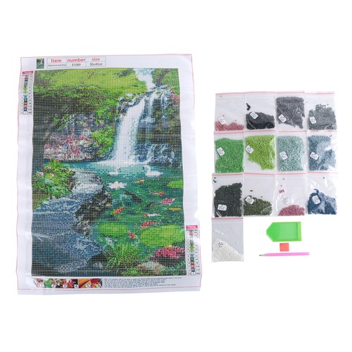 Diamant peinture cascade - 5d,