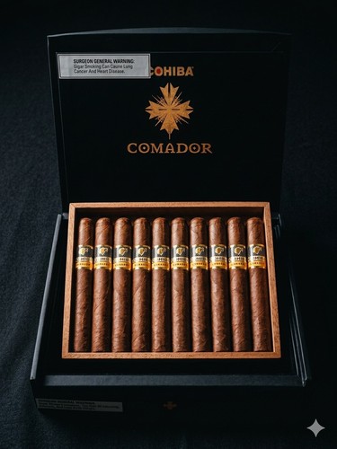Cohiba comador empty cigar box - comador,