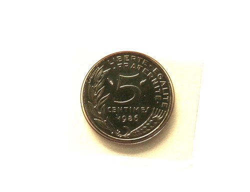 Centimes marianne scellee - 5,