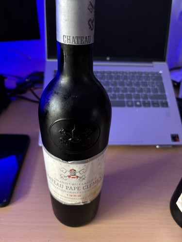 Bouteille château pape - bouteille,
