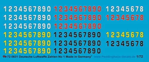 Peddinghaus decals 0831 - peddinghaus-decals,