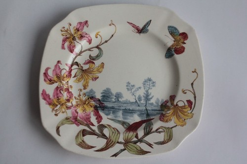 Assiette faïence luneville - faïence,