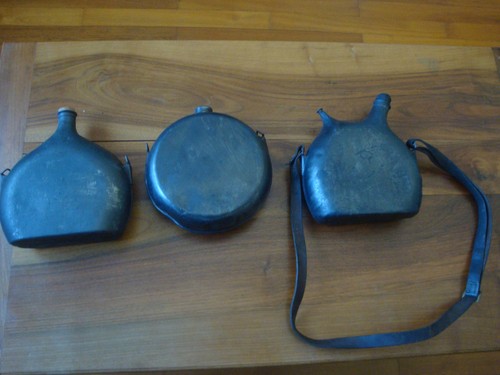 Lot gourdes militaires - lot, 3