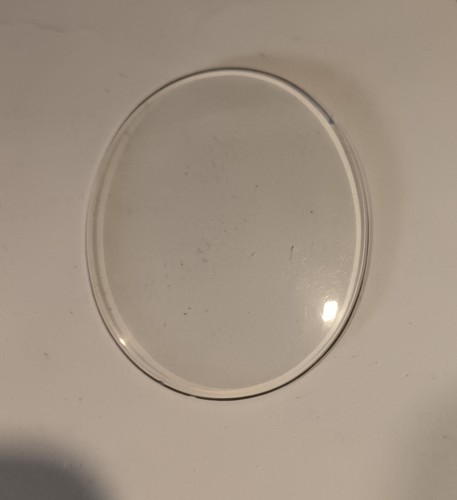 Ancien verre minéral bombé - ancien,
