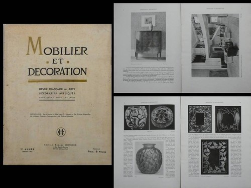 Mobilier decoration 1927 - mobilier,