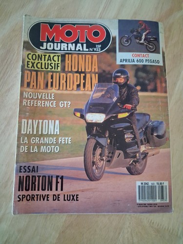 Moto journal 1990 933 - journal, norton