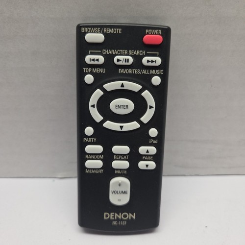 Denon 1137 oem remote - denon,