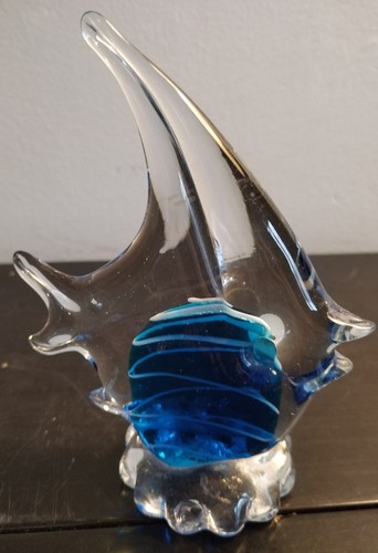 Ancien poisson verre - ancien,