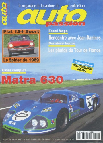 Auto passion 92 - passion, n°92