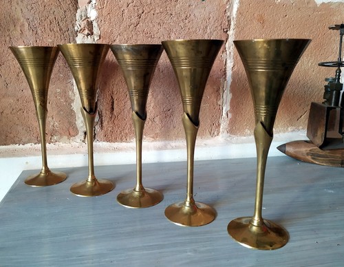 Service cinq coupes anciennes