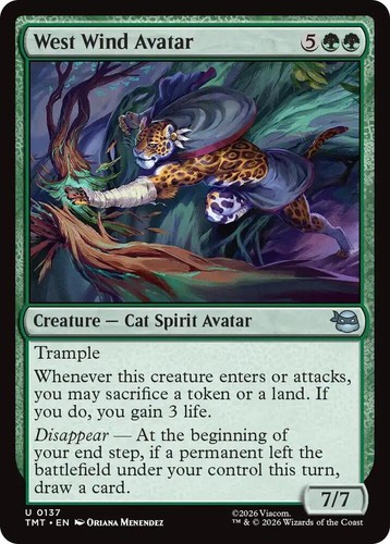 West wind avatar foil 137 - foil, tmt