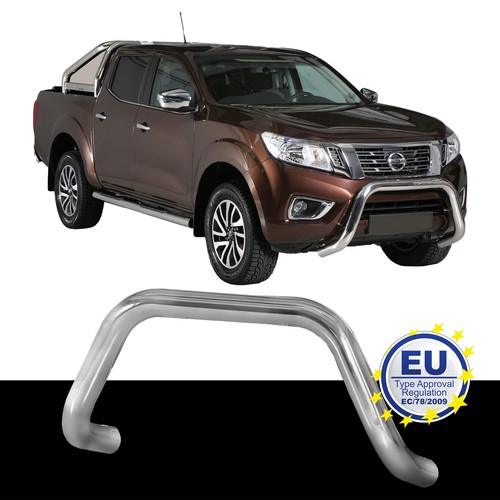 Barre protection avant inox - de,