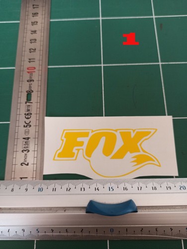 Fox racing autocollant - fox,