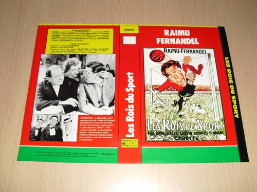 Jaquette vhs les rois sport - les,